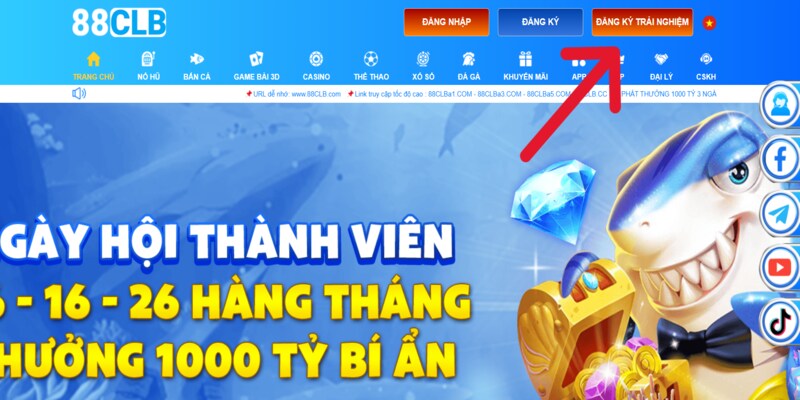 Đăng ký trải nghiệm chơi thử